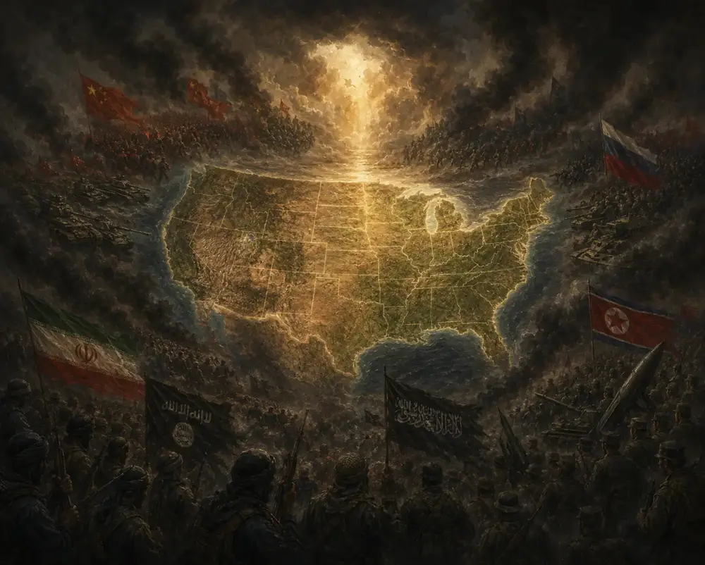 Armies Encircline the US
