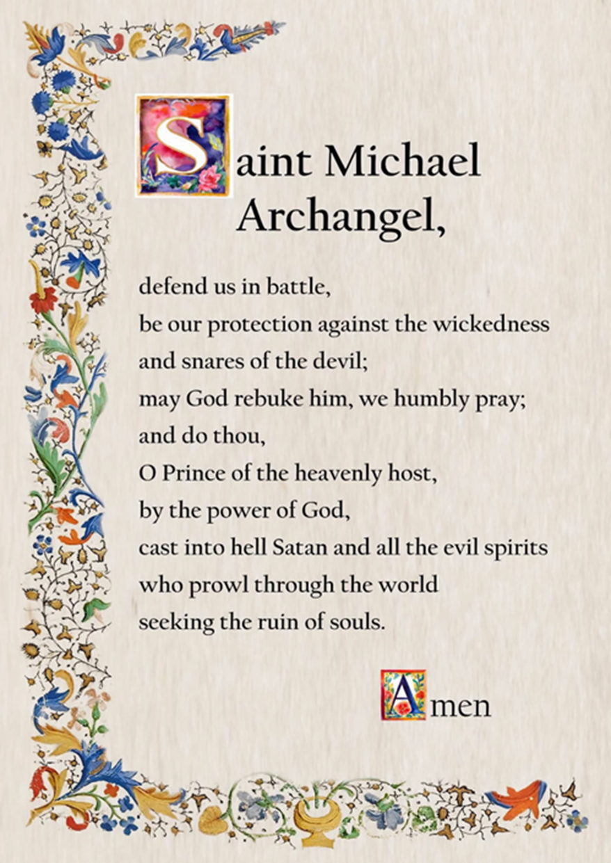 Saint Michael Prayer